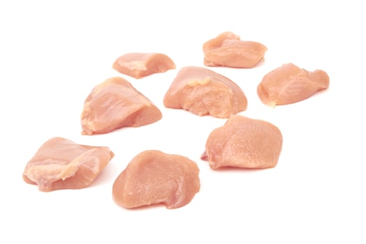 Raw chicken fillet photo