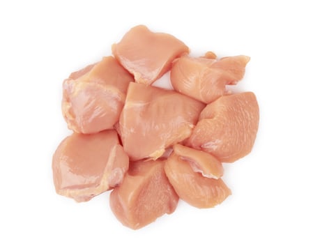 Raw chicken fillet photo