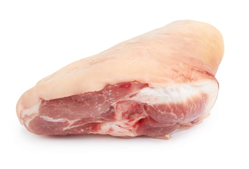 Fresh pork knuckle photo