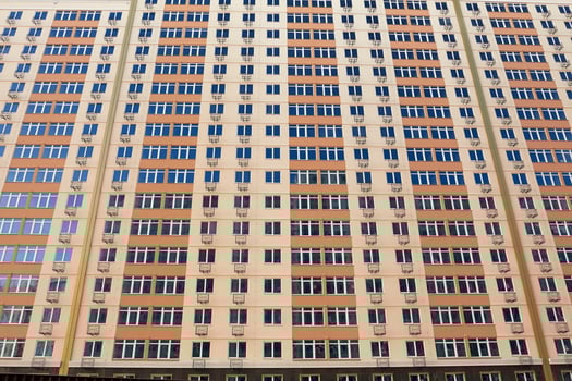 yellow apartment building photo