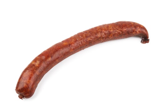 Farm smoked sausage photo