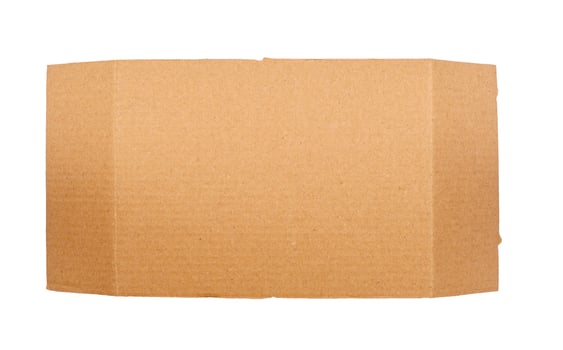 Recycle paper cardboard background, isolated on white photo