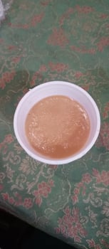 Freshly Brewed Tea cup on the Table photo