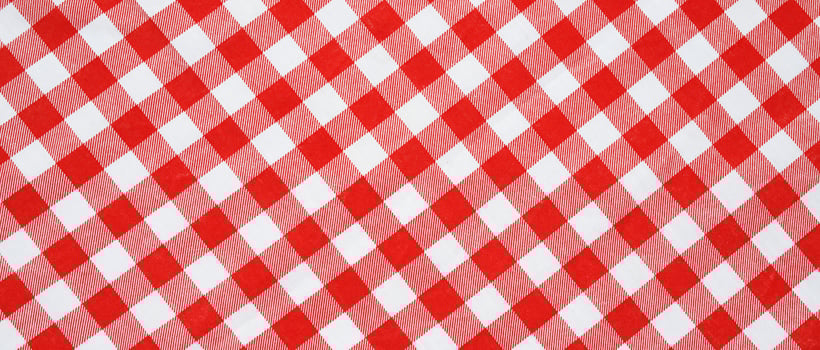 red white plaid tablecloth background photo
