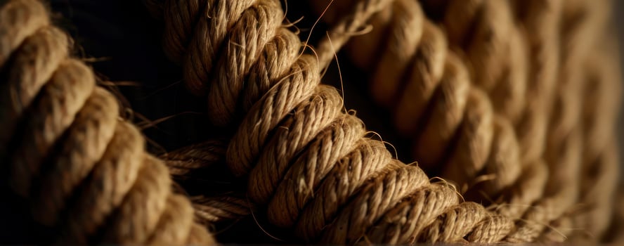 Close up of a rope photo