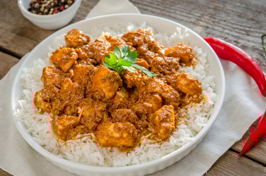 Indian butter chicken photo
