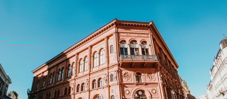 Architecture in the Old Town of Riga, Latvia photo