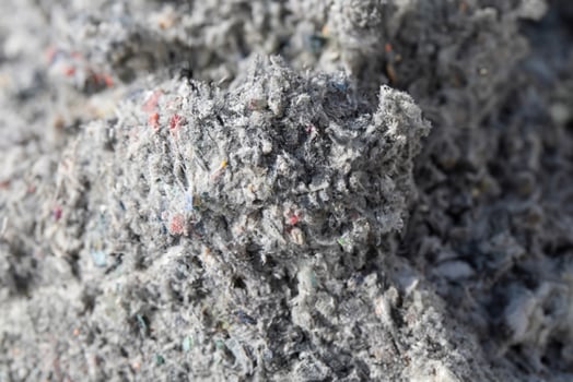 Recycled Newsprint Cellulose Insulation, Efficient Wall and Floor Heat Preservation photo