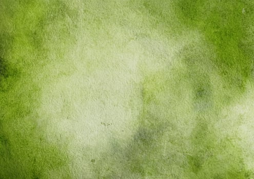 Green Abstract Watercolor Nature Texture photo