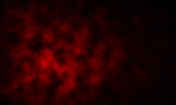 Red smoke on dark background photo