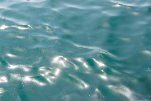 water surface of the sea. turquoise texture. photo