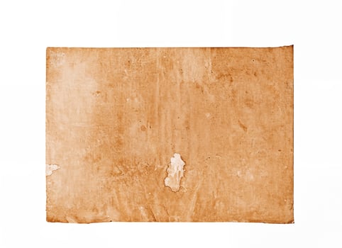 Vintage Paper with Tape Isolated photo