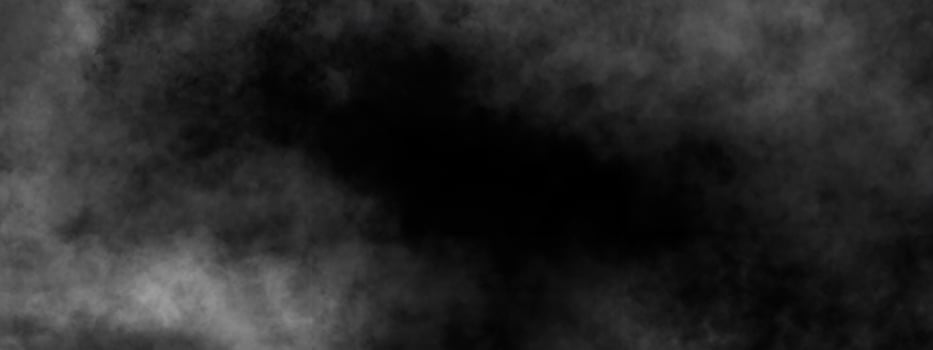 White Cloud or Smoke on Black Background photo