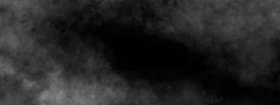 White Cloud or Smoke on Black Background photo