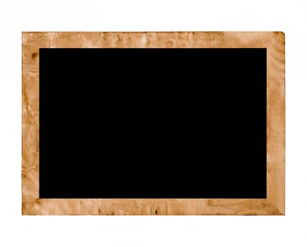 Vintage Film Strip with Tape and Blank Retro Paper Background photo