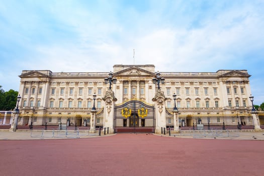 Buckingham palace in London city, England photo