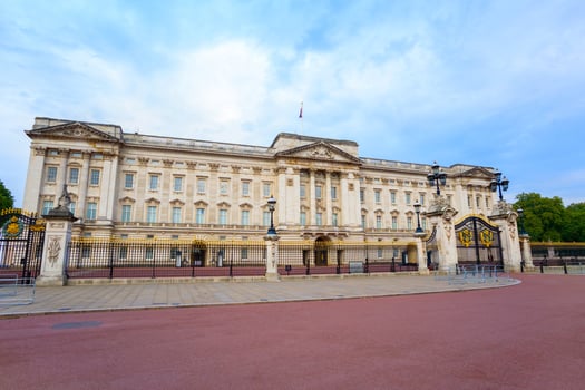 Buckingham palace in London city, England photo