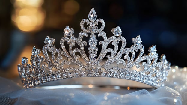 pageant silver tiara photo