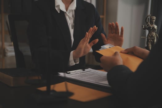 Law theme, gavel or mallet of the judge, lawyer enforcement officers, evidence-based cases taken into account in the court abount business, legislation. photo