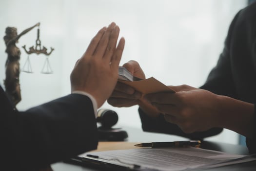 Law theme, gavel or mallet of the judge, lawyer enforcement officers, evidence-based cases taken into account in the court abount business, legislation. photo