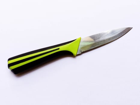 Vegetable Cutting Knife isolated on white background photo