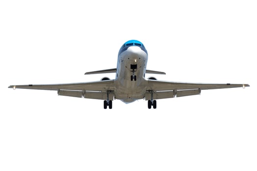 Plane isolated on a white background photo