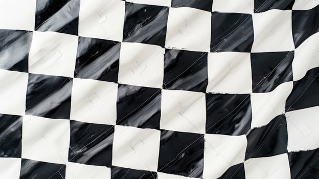 Black and white checkered flag background photo