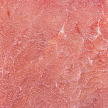 Raw pork steak. photo