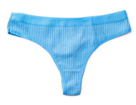String female panties isolated on white background. photo