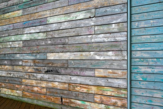 Old vintage boards. Texture of old wooden surface. photo