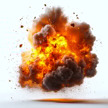 Realistic burning fire flames, Burning hot sparks realistic fire flame photo