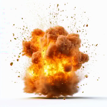 Realistic burning fire flames, Burning hot sparks realistic fire flame photo