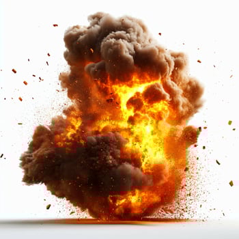 Realistic burning fire flames, Burning hot sparks realistic fire flame photo