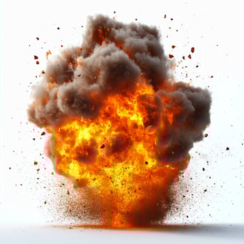 Realistic burning fire flames, Burning hot sparks realistic fire flame photo