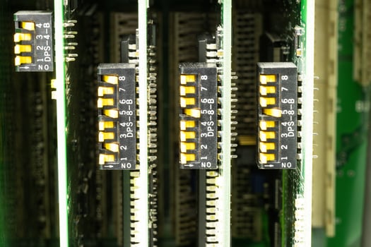 Close-up System Monitor Circuit Board photo