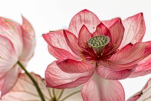 A flower with a stem photo