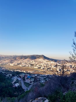 A view of the city of Tetouan, twin of Granada photo