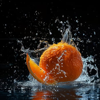 A splash of water photo