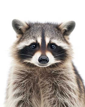 A raccoon is looking at the camera photo