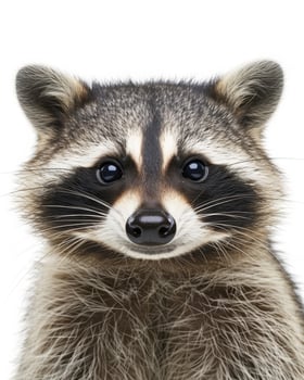 A raccoon is looking at the camera photo