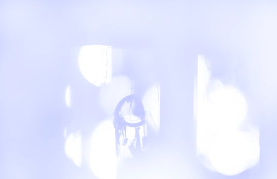 Abstract light and shadows overlay on white background. photo
