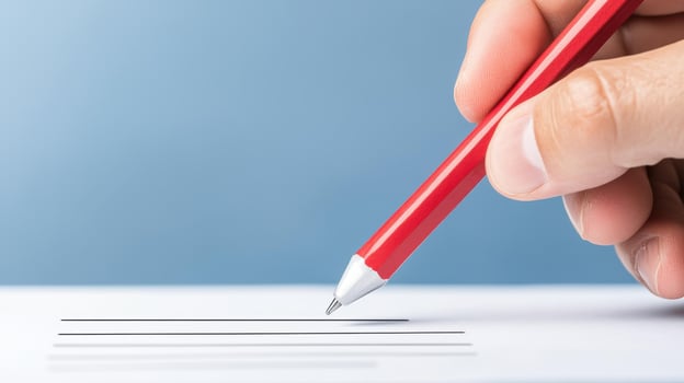 A focused businessman reviews documents, ensuring project success and effective performance management for his thriving business. photo