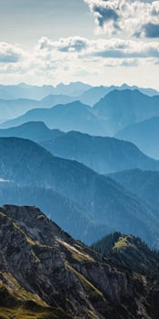 A mountain range photo