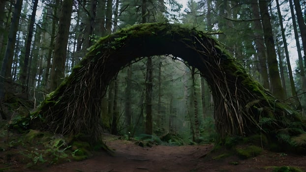 Mystical Forest Archway photo