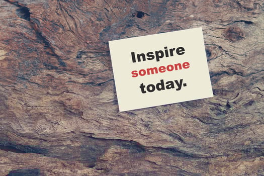 Inspire someone today photo