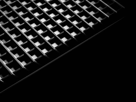 Abstract dark background illustration with geometric graphic elements photo