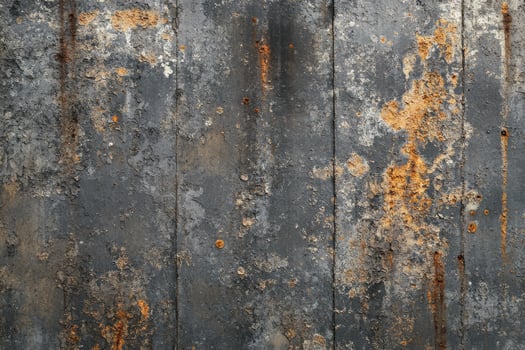 Rusty industrial metal surface with a textured pattern showing evidence of age and wear photo