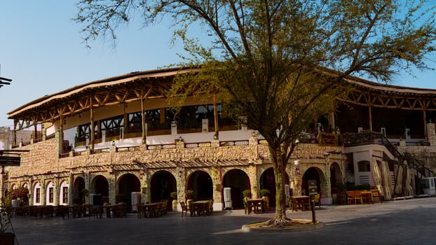 Doha, Qatar Architecture details of traditional arabian market Souq Waqif in Doha City in Qatar photo