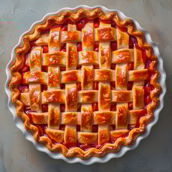 Photo of a apple pie