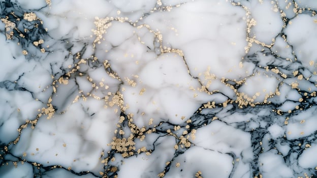 Elegant marble texture with golden accents for modern design inspiration photo